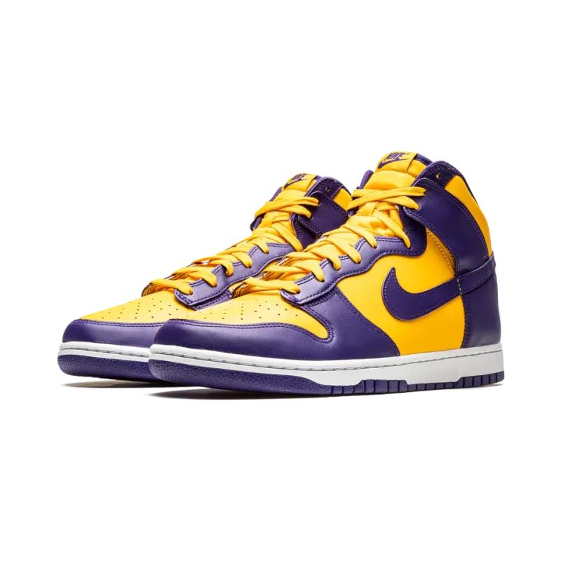 Nike Dunk High Retro Lakers Mens
