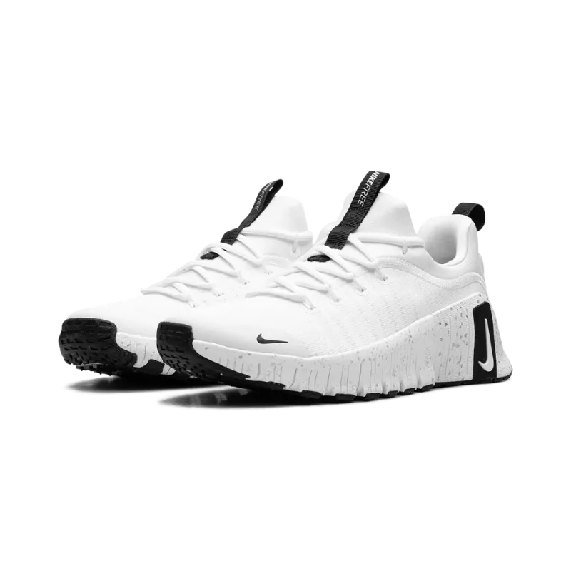 Nike Free Metcon 6 WMNS White Metallic Silver Light Smoke Grey Black Womens