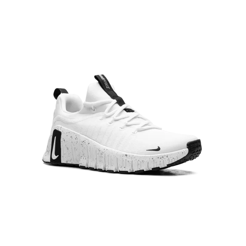 Nike Free Metcon 6 WMNS White Metallic Silver Light Smoke Grey Black Womens