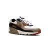 Nike Air Max 90 WMNS Phantom Black Fire Red Light British Tan Womens