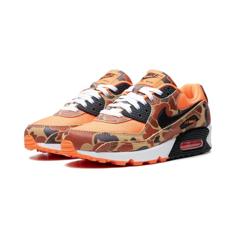 Nike Air Max 90 Orange Duck Camo Mens