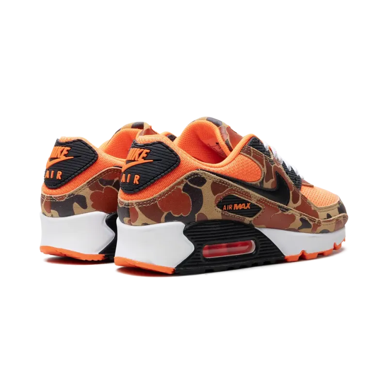 Nike Air Max 90 Orange Duck Camo Mens