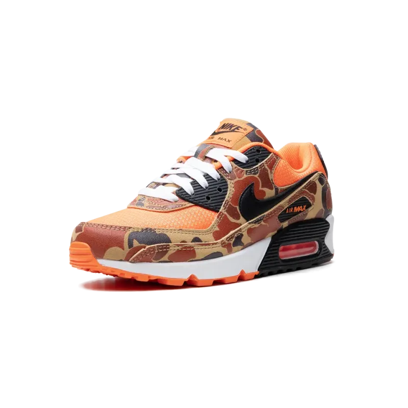 Nike Air Max 90 Orange Duck Camo Mens
