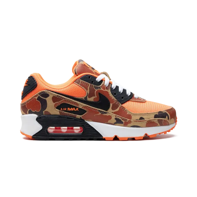 Nike Air Max 90 Orange Duck Camo Mens