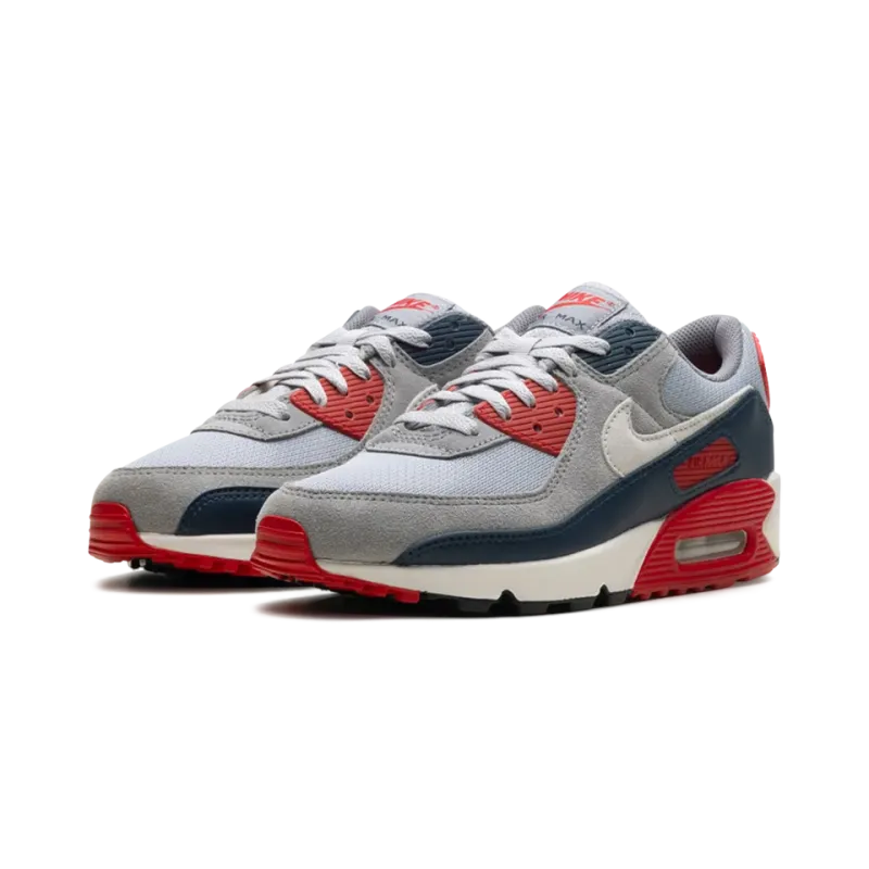 Nike Air Max 90 USA Light Smoke Grey Mens