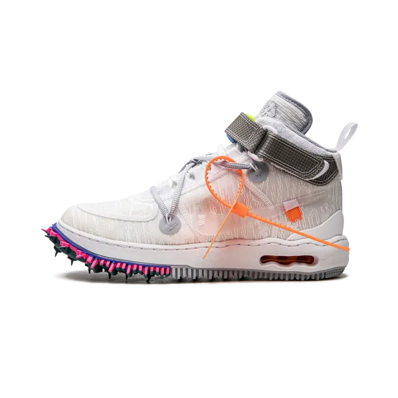 Nike Air Force 1 Mid Off-White - White Mens
