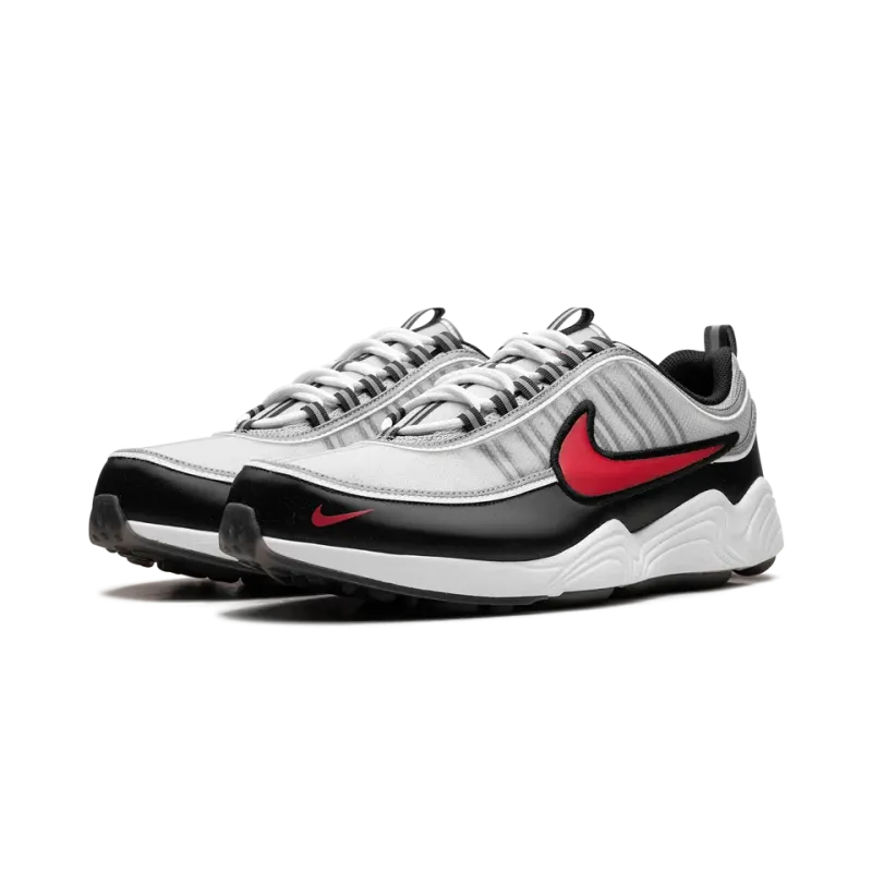 Nike Air Zoom Spiridon Silver Red Mens