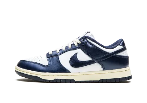 Nike Dunk Low PRM WMNS 'Vintage Navy' — Retro Style Refined for Women
