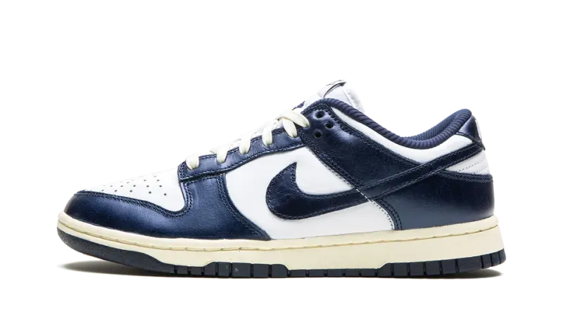 Nike Dunk Low PRM WMNS 'Vintage Navy' — Retro Style Refined for Women
