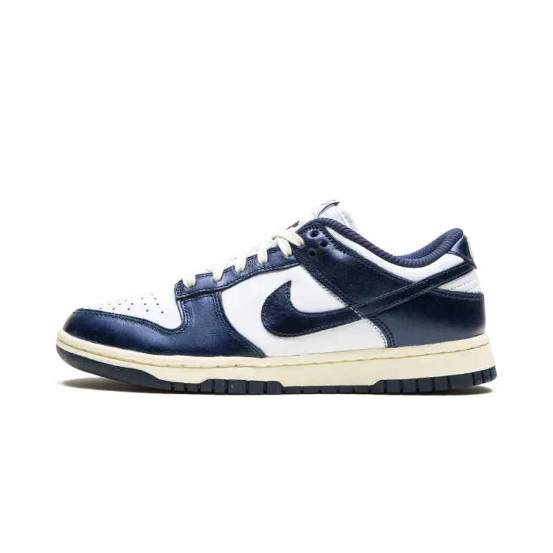 Nike DUNK LO PRM WMNS Vintage Navy Womens