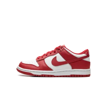 Nike Dunk Low GS White University Red Grade School