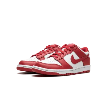 Nike Dunk Low GS White University Red Grade School