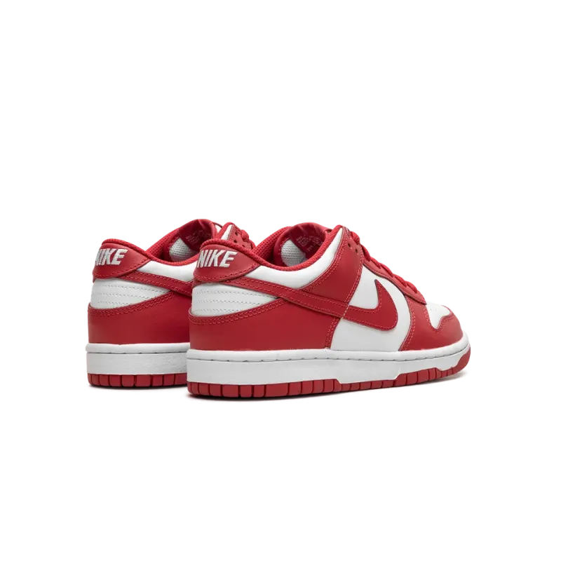 Nike Dunk Low GS White University Red Grade School