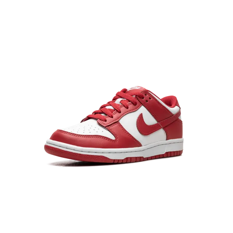 Nike Dunk Low GS White University Red Grade School