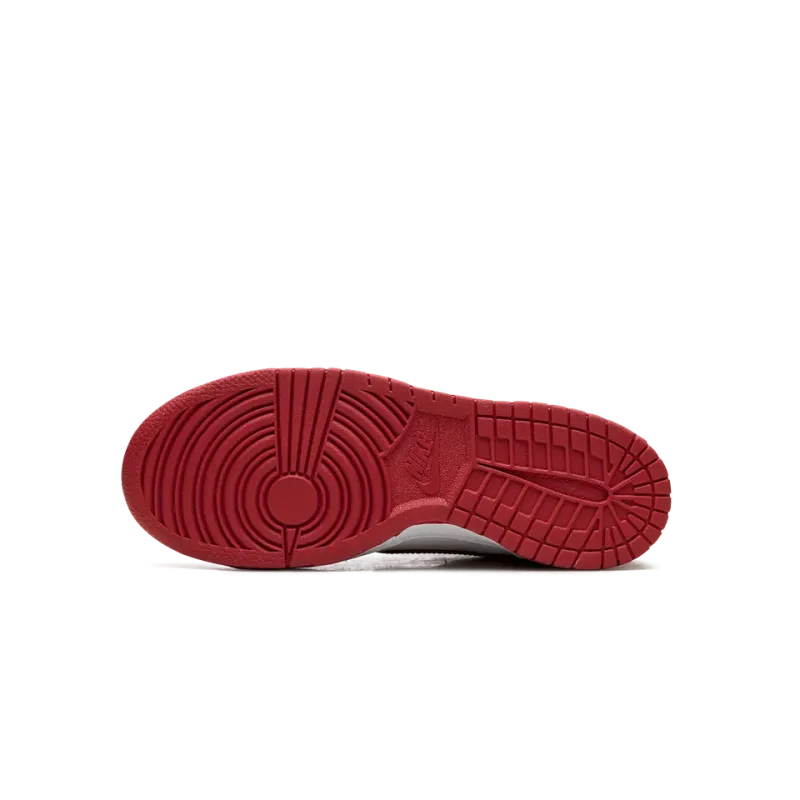 Nike Dunk Low GS White University Red Grade School