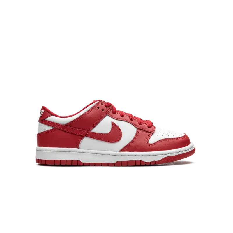 Nike Dunk Low GS White University Red Grade School