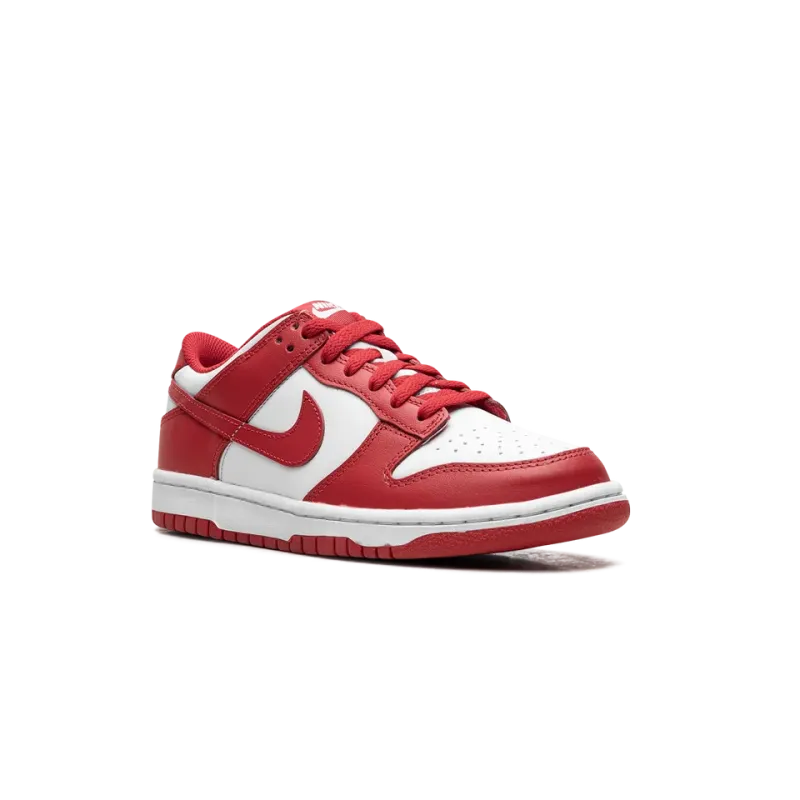 Nike Dunk Low GS White University Red Grade School