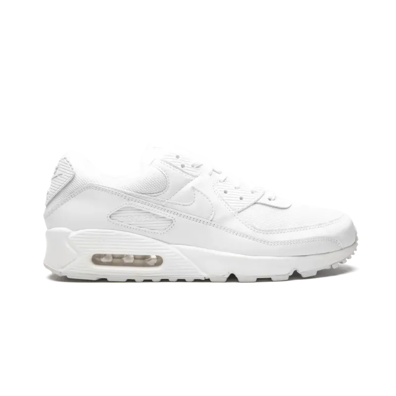 Nike Air Max 90 Triple White Mens