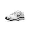 Nike P-6000 White Metallic Silver Black Mens