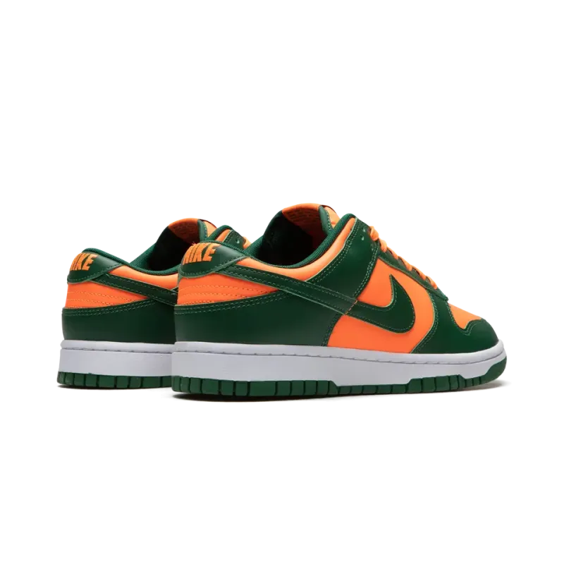 Nike Dunk Low Miami Hurricanes Mens