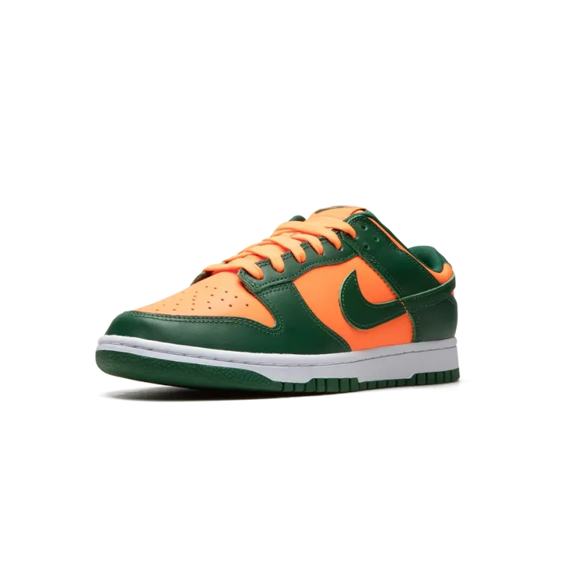 Nike Dunk Low Miami Hurricanes Mens
