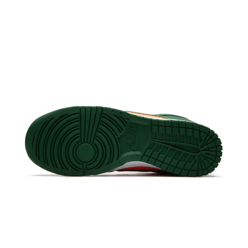 Nike Dunk Low Miami Hurricanes Mens