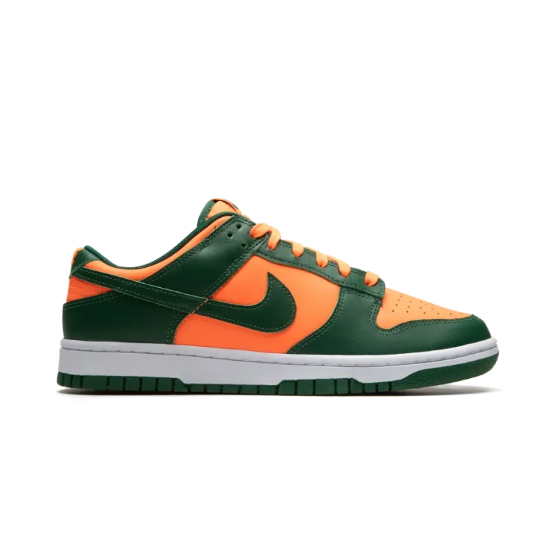 Nike Dunk Low Miami Hurricanes Mens