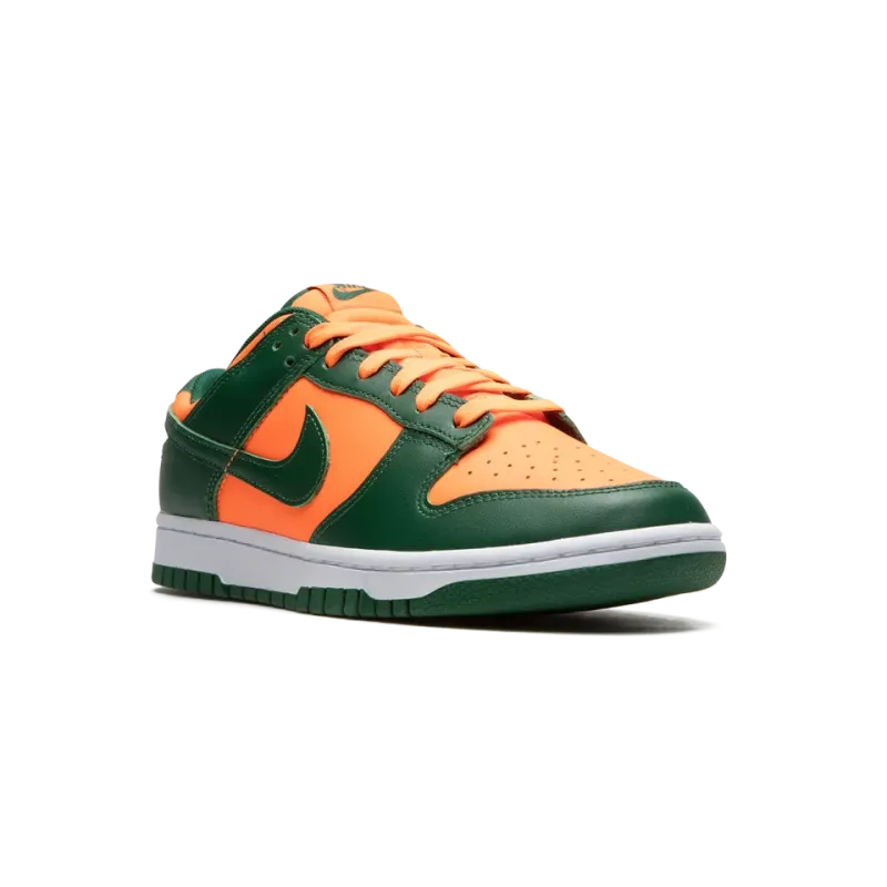 Nike Dunk Low Miami Hurricanes Mens