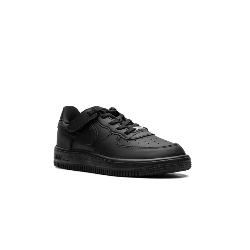 Nike Force 1 Low EasyOn PS Triple Black Pre School