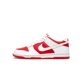 Nike Dunk Low GS White / University Red Grade School