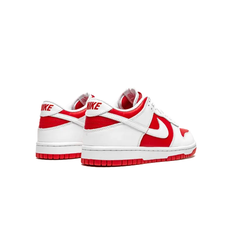 Nike Dunk Low GS White / University Red Grade School