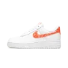 Nike AIR FORCE 1 LO MNS WMNS Orange Paisley Womens