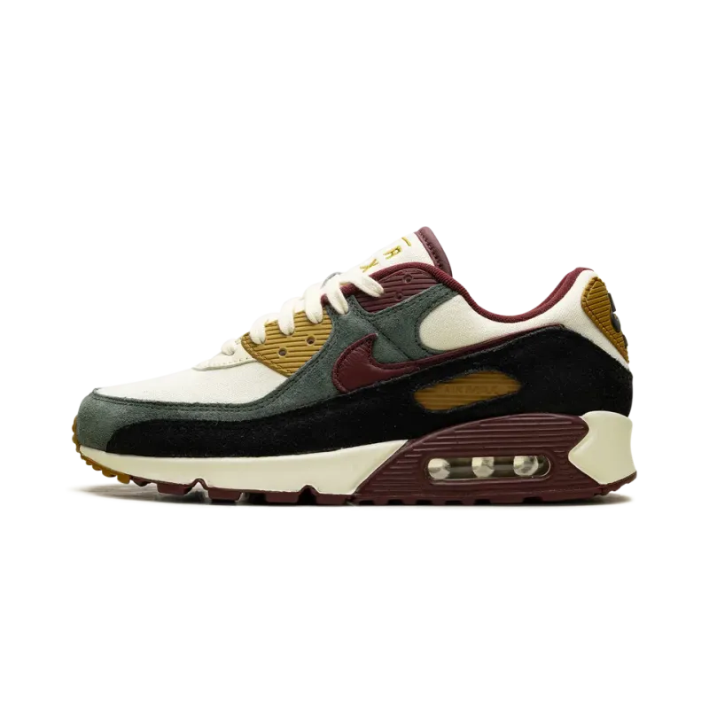 Nike AIR MAX 90 PRM Coconut Milk / Green / Bronze Mens