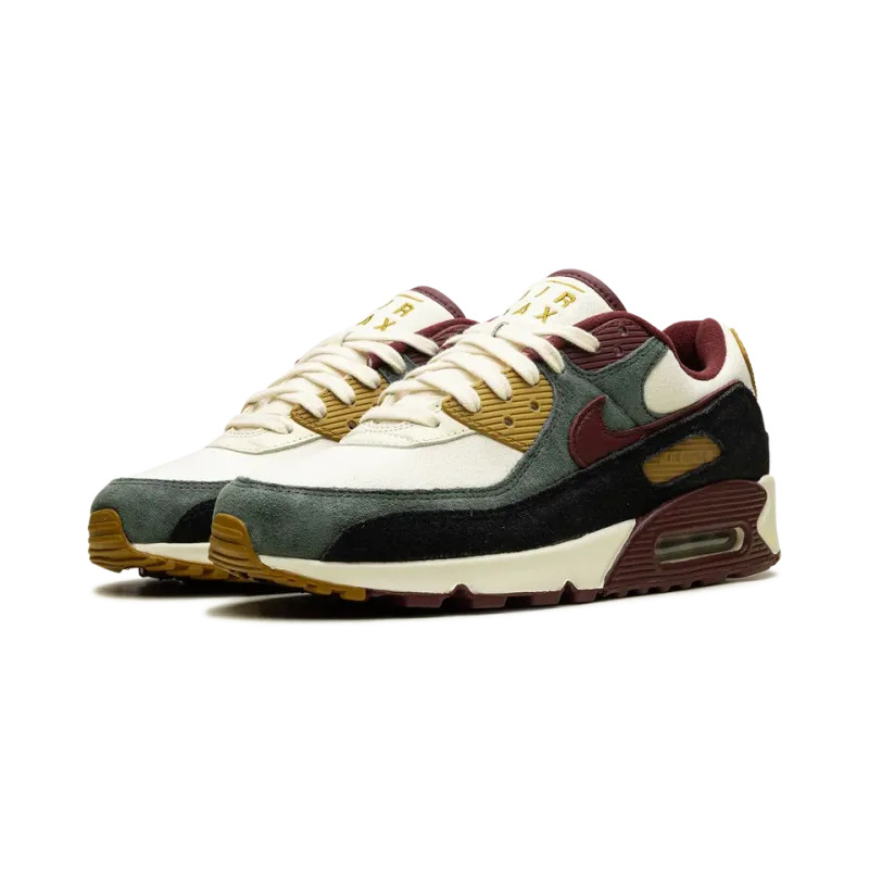 Nike AIR MAX 90 PRM Coconut Milk / Green / Bronze Mens