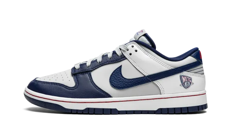 Nike Dunk Low Retro EMB NBA 75th Anniversary — Brooklyn Nets Tribute