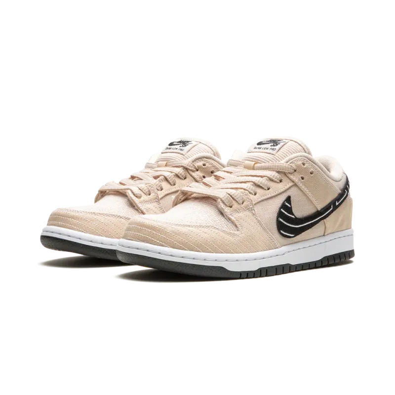 Nike SB Dunk Low Albino & Preto - Jiu Jitsu Mens
