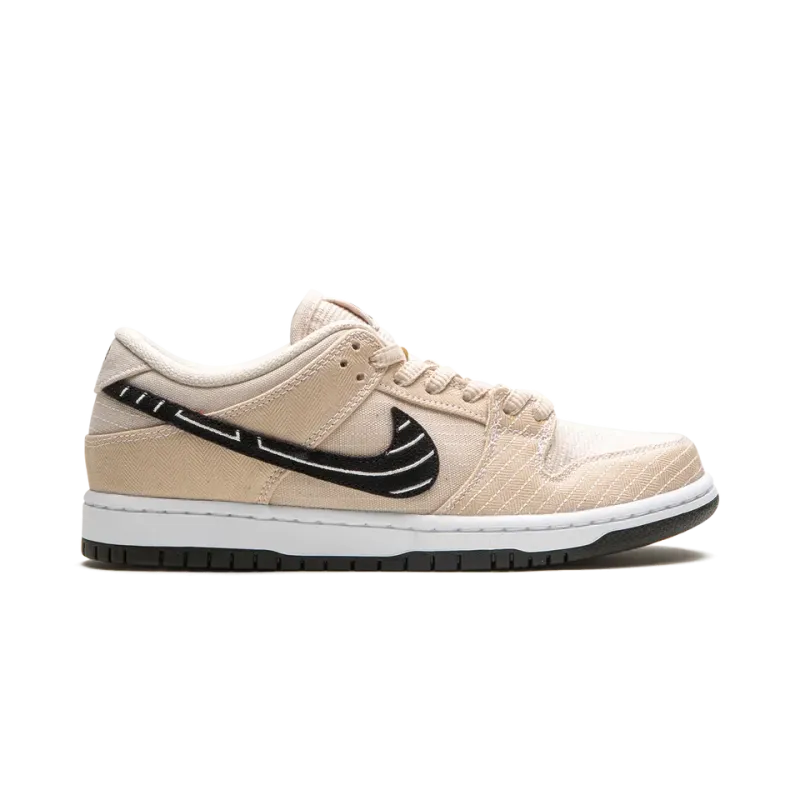 Nike SB Dunk Low Albino & Preto - Jiu Jitsu Mens