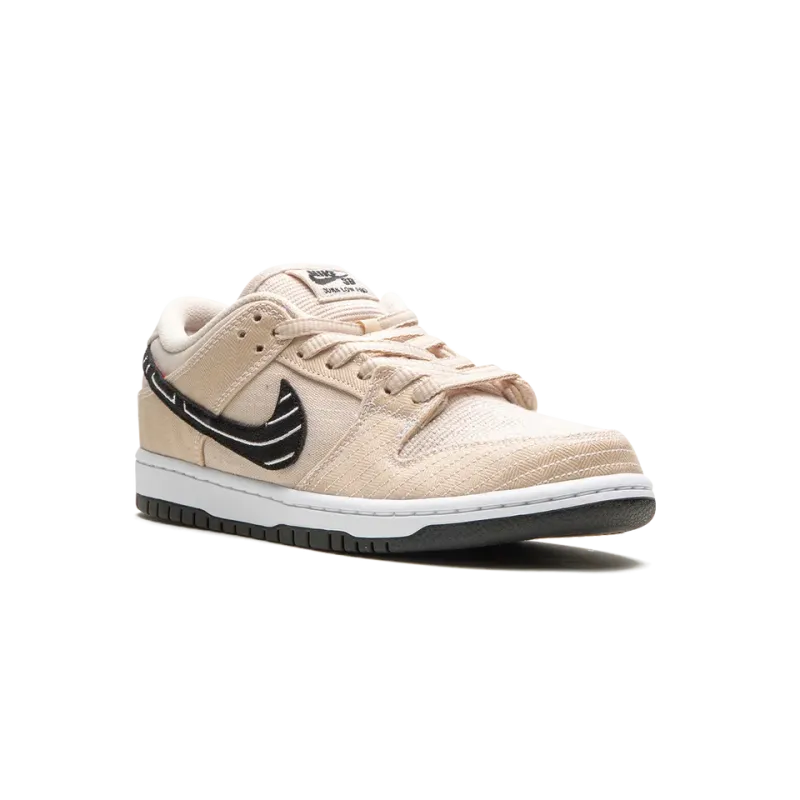Nike SB Dunk Low Albino & Preto - Jiu Jitsu Mens