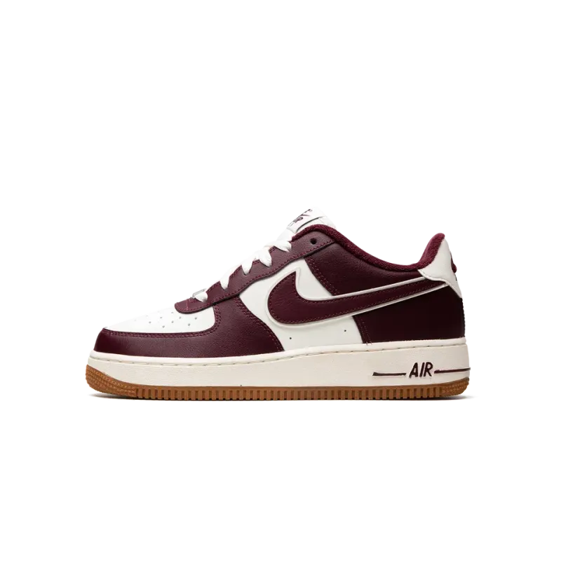 Nike AIR FORCE 1 LV8 (GS) College Pack - Night Maroon Grade School