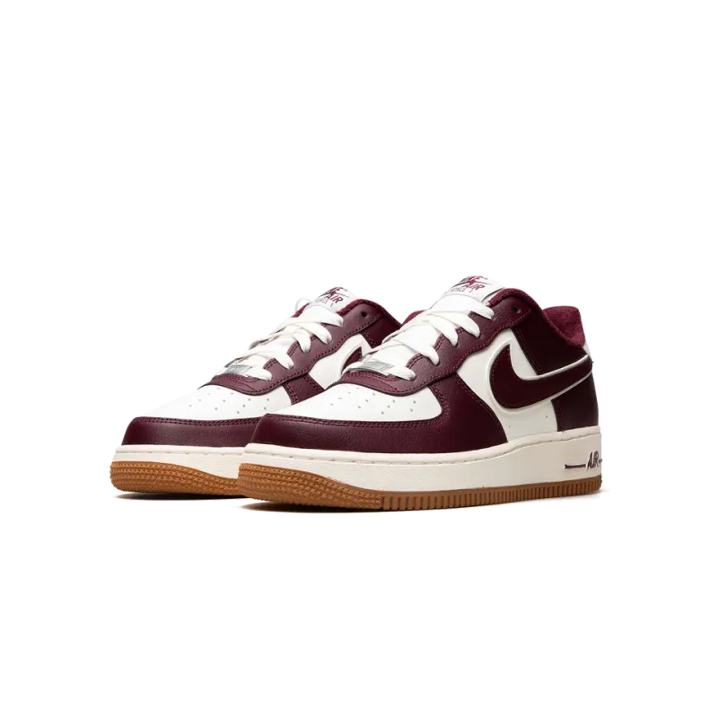 Nike AIR FORCE 1 LV8 (GS) College Pack - Night Maroon Grade School