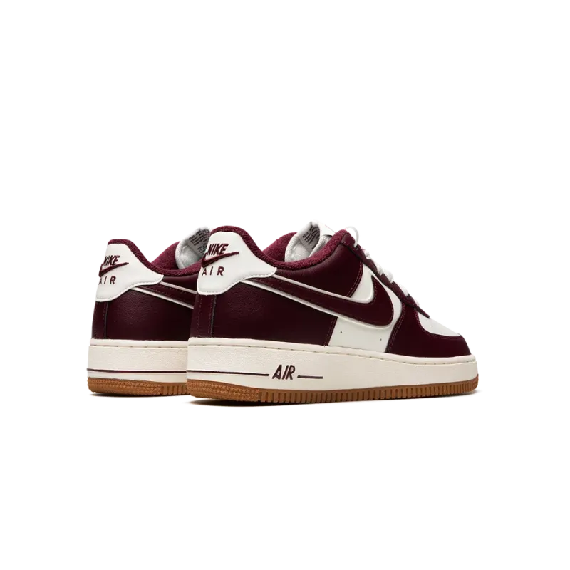 Nike AIR FORCE 1 LV8 (GS) College Pack - Night Maroon Grade School