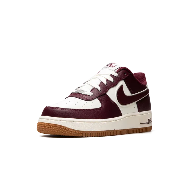 Nike AIR FORCE 1 LV8 (GS) College Pack - Night Maroon Grade School