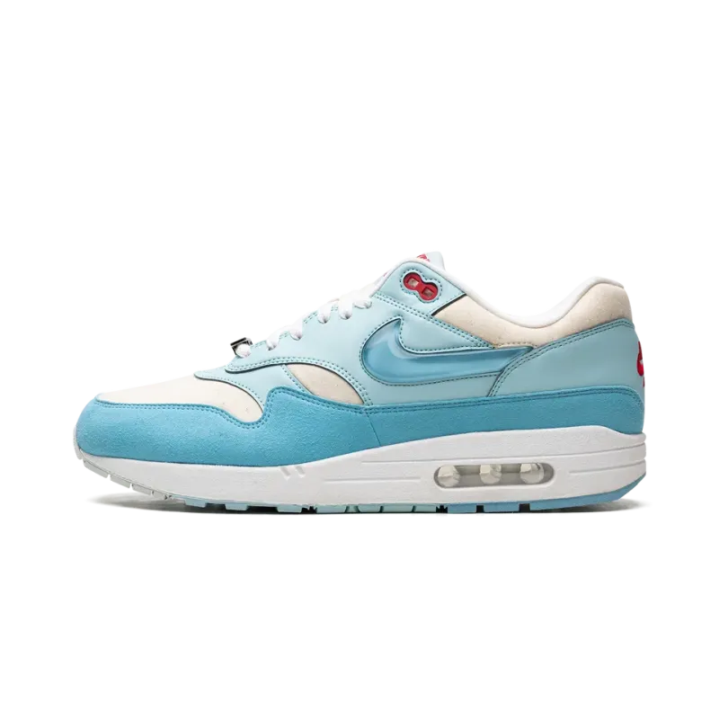 Nike Air Max 1 Puerto Rico - Blue Gale Mens