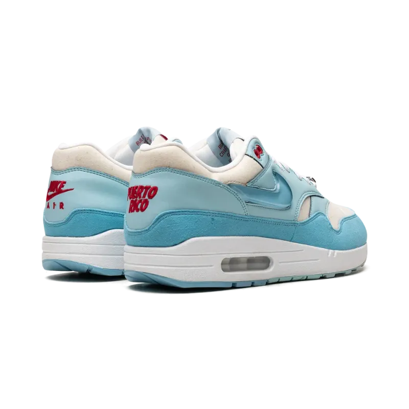 Nike Air Max 1 Puerto Rico - Blue Gale Mens