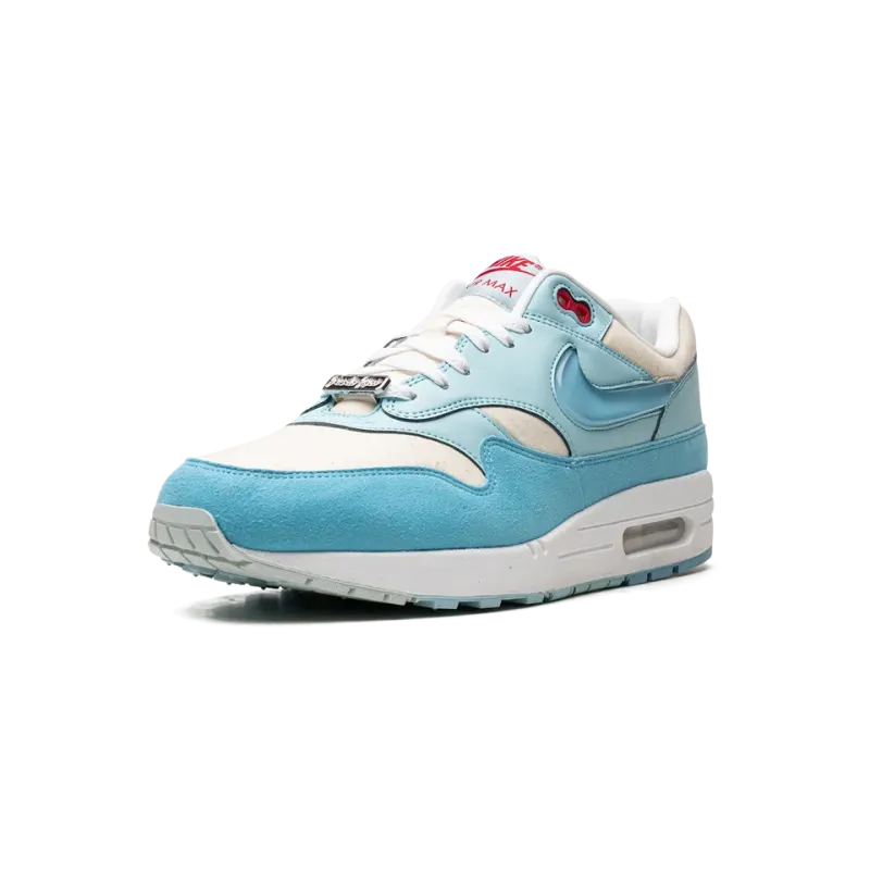 Nike Air Max 1 Puerto Rico - Blue Gale Mens