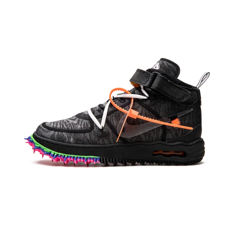 Nike Air Force 1 Mid Off-White - Black Mens