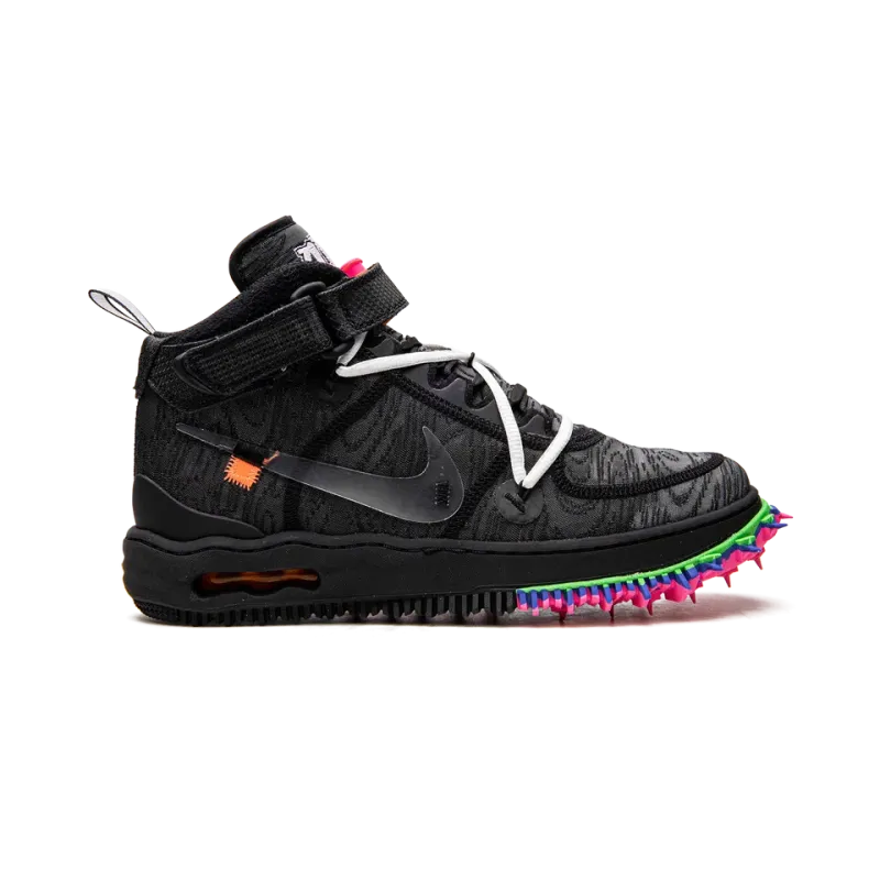 Nike Air Force 1 Mid Off-White - Black Mens