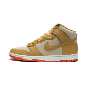 Nike Dunk High Gold Canvas Mens