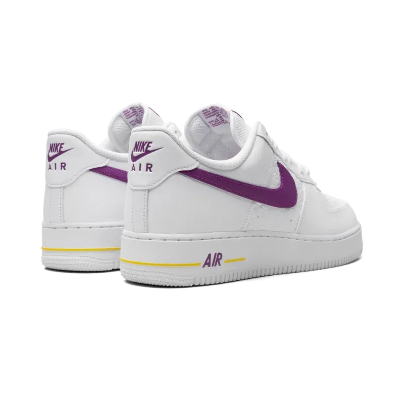 Nike Air Force 1 Low EMB Bold Berry Lakers Mens
