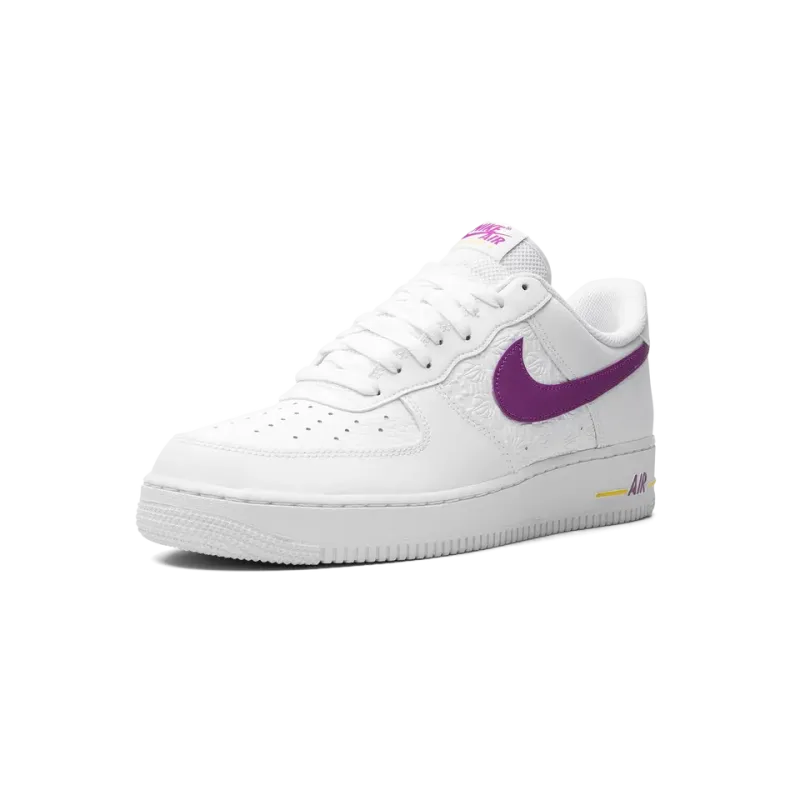 Nike Air Force 1 Low EMB Bold Berry Lakers Mens